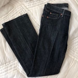 7 for all mankind jeans boot cut size 28 NWOT